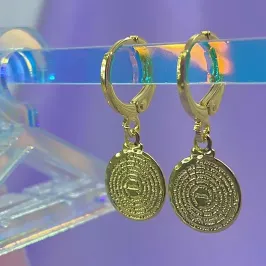 BRINCO ARGOLA ARTICULADA PAI NOSSO BO907