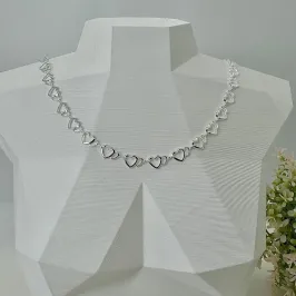 CHOKER CORAÇÕES DUPLO CP1438