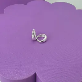 ARGOLA CLICK ABAULADA LISA MÉDIA BP1426