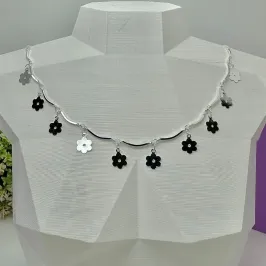 CHOKER MARGARIDAS PENDURADAS CP1503