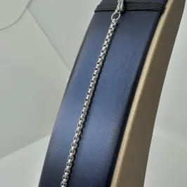 PULSEIRA ELO PIPOCA 2MM AÇO 316L PS1476