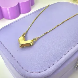 COLAR CORAÇÃO 3D CO1571