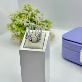 ANEL CIRCULOS AJUSTÁVEL AÇO 316L AS1818