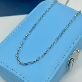 COLAR ELO ARRENDONDADO CARTIER 60CM AÇO 316L CS1850