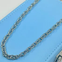 COLAR ELOS ENTRELAÇADOS 70CM AÇO 316L CS1835