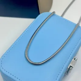 COLAR RABO DE RATO 60CM AÇO 316L CS1858