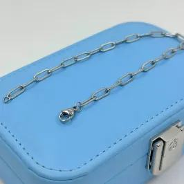 PULSEIRA CORRENTE COM DETALHES AÇO 316L PS1865