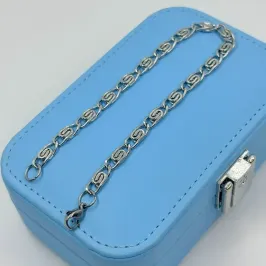 PULSEIRA ELO CARACOL 5MM AÇO 316L PS1866