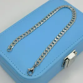 PULSEIRA ELO GRUMET LISO 5MM AÇO 316L PS1880