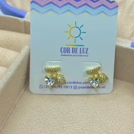 BRINCO CEREJAS ZIRCONIAS BO1938