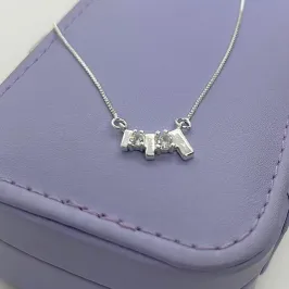 COLAR ZIRCÔNIAS RETAS CP1996