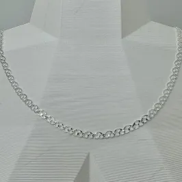 COLAR CORRENTE CORAÇÕES TRABALHADOS 50CM CP1432