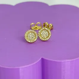 BRINCO REDONDO CRAVEJADO MICROZIRCONIAS BO2153