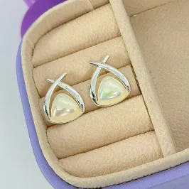 BRINCO X COM PEDRA PEROLADA BP2174