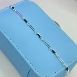 PULSEIRA ELOS COM PEDRA BLACK PP1980