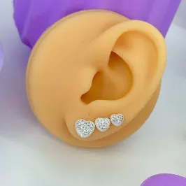 TRIO CORAÇÕES CRAVEJADOS BP2148