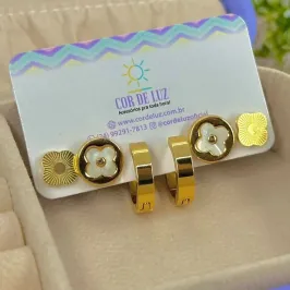 TRIO TREVO LUXO BO2134 BRANCO