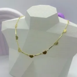 CHOKER CANUTILHO E CORAÇÕES CO2067