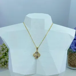 COLAR INSPIRAÇÃO VAN CLEEF DIAMANTADA CO2583