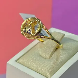 ANEL NOSSA SENHORA APARECIDA CRAVEJADO AO590