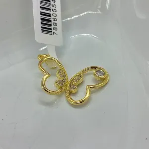 PINGENTE BORBOLETA COM ZIRCÔNIA PGO696