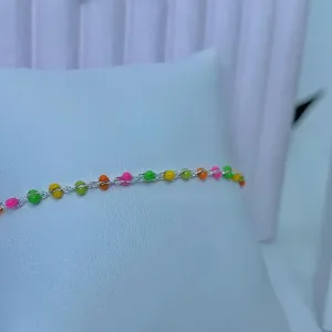 PULSEIRA BOLINHAS DE RESINA COLORS PP1328