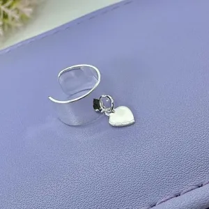 PIERCING FAKE LISO COM CORAÇÃO PFP1525