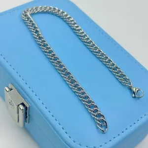 PULSEIRA ELOS ENTRELAÇADOS ÚNICO AÇO 316L PS1894