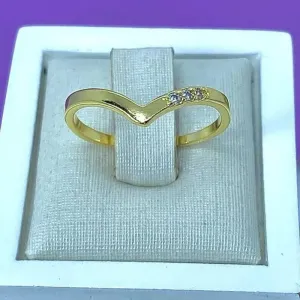 ANEL FALANGE V COM 3 ZIRCÔNIAS AO1423