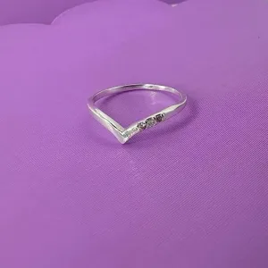 ANEL FALANGE V COM 3 ZIRCÔNIAS AP1419