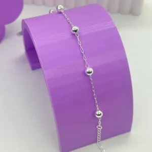 PULSEIRA ELOS E ESFERAS MACIÇAS 2MM PP1975
