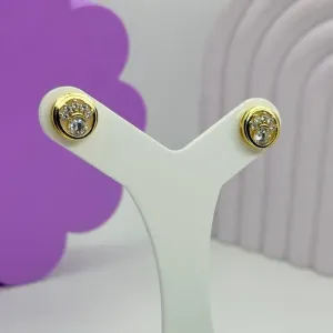BRINCO CIRCULO PATINHA CRAVEJADA BO2357