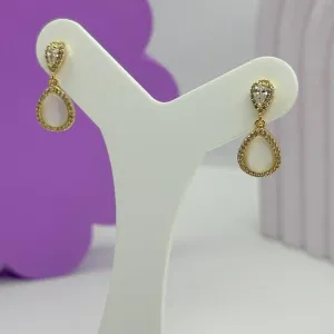 BRINCO PEDRA GOTA PENDURADA BO2247