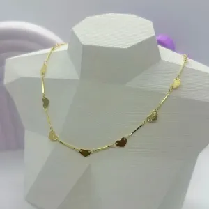 CHOKER CANUTILHO E CORAÇÕES CO2067