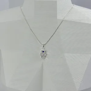COLAR MÃO DE FÁTIMA CRAVEJADA CP2124