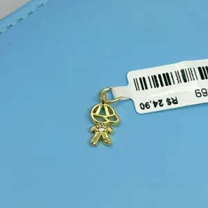 PINGENTE MENINO COM PONTO DE LUZ PGO2369