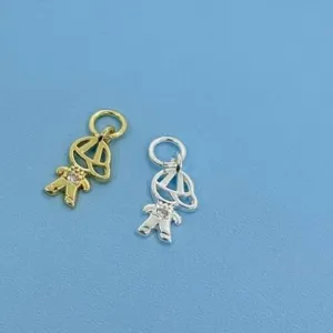 PINGENTE MENINO COM PONTO DE LUZ PGP2368