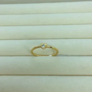 ANEL MINI CORAÇÃO COM PONTO DE LUZ AO2620