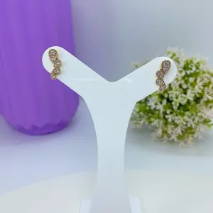 BRINCO EAR CUFF 4 GOTAS CRAVEJADAS BO2528