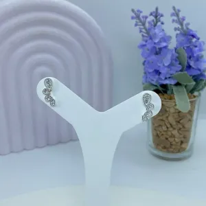 BRINCO EAR CUFF 4 GOTAS CRAVEJADAS BP2465