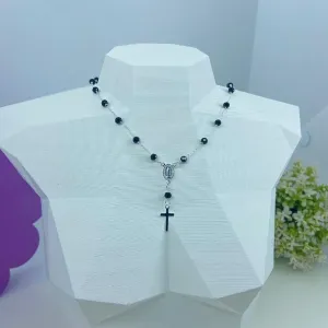 CHOKER TERCINHO PEDRINHA PRETAS CP2578