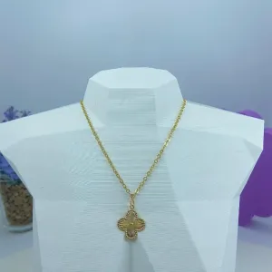 CHOKER TREVO PONTILHADO CO2584
