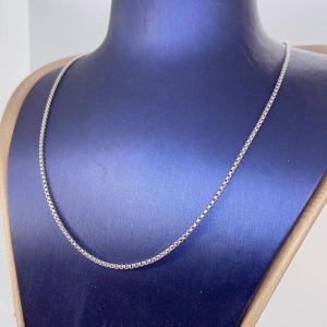 COLAR PIPOCA FINO 60CM AÇO 316L CS1856