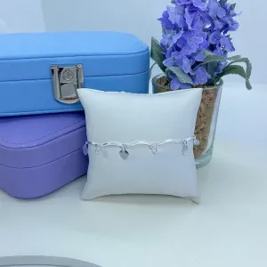 PULSEIRA ARCOS PONTOS DE LUZ E MINI CORAÇÕES PP2593