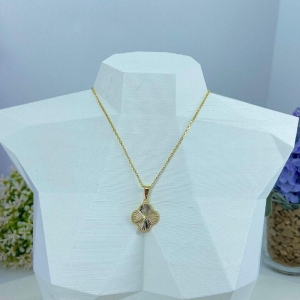 COLAR INSPIRAÇÃO VAN CLEEF DIAMANTADA CO2583
