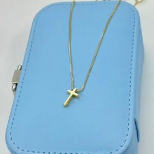 COLAR PING. CRUCIFIXO CHAPA MENOR CO2055