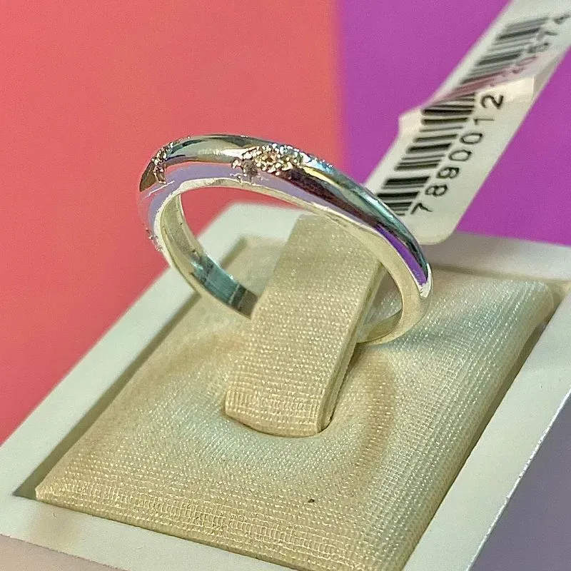 ANEL APARADOR COM MICROZIRCÔNIAS AP571