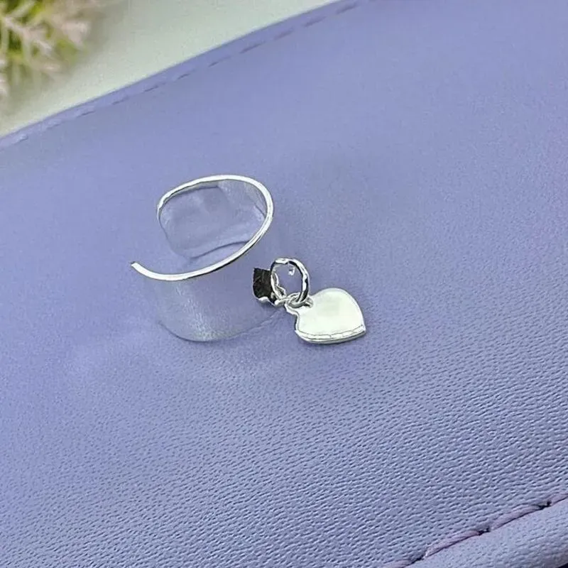 PIERCING FAKE LISO COM CORAÇÃO PFP1525