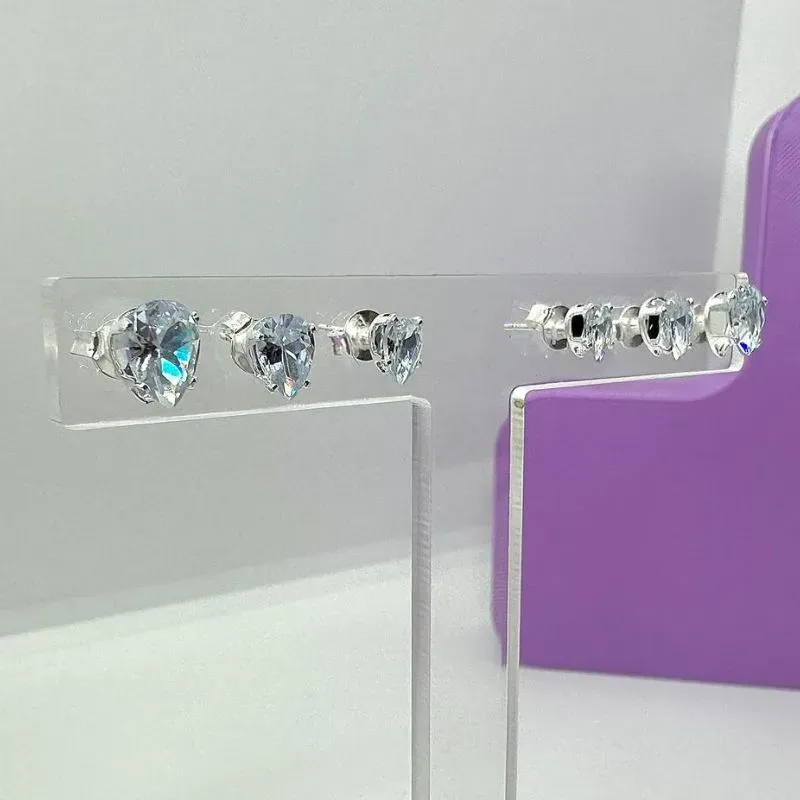 TRIO PONTO DE LUZ GOTA CRISTAL GARRA ALTA BP1512