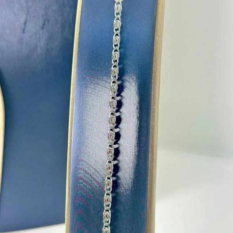 PULSEIRA ELO CARACOL AÇO 316L PS1704